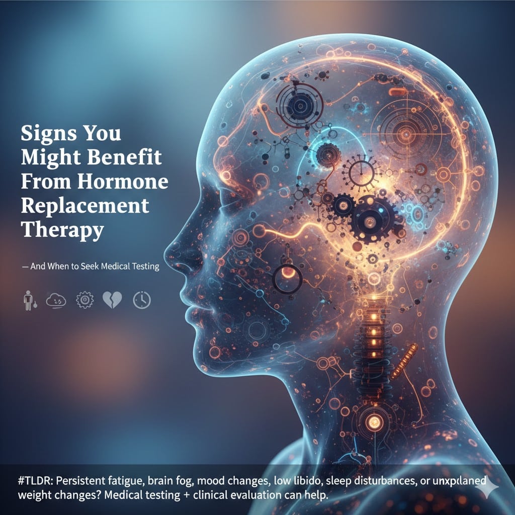 Signs You Might Benefit From Hormone Replacement Therapy